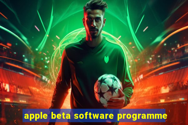 apple beta software programme